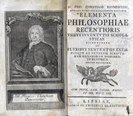 Bavmeister / Elementa Philosophiae Recentioris 1781