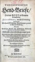 Bhme / Theosophische Sendbriefe 1682