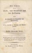 Fries / Liebe Glaube Hoffnung 1823