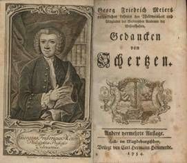 Meier / Gedancken von Schertzen 1754