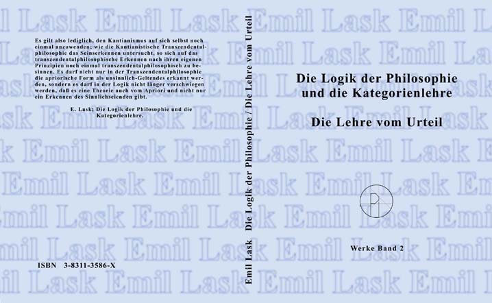 Cover Lask Werke Bd.2